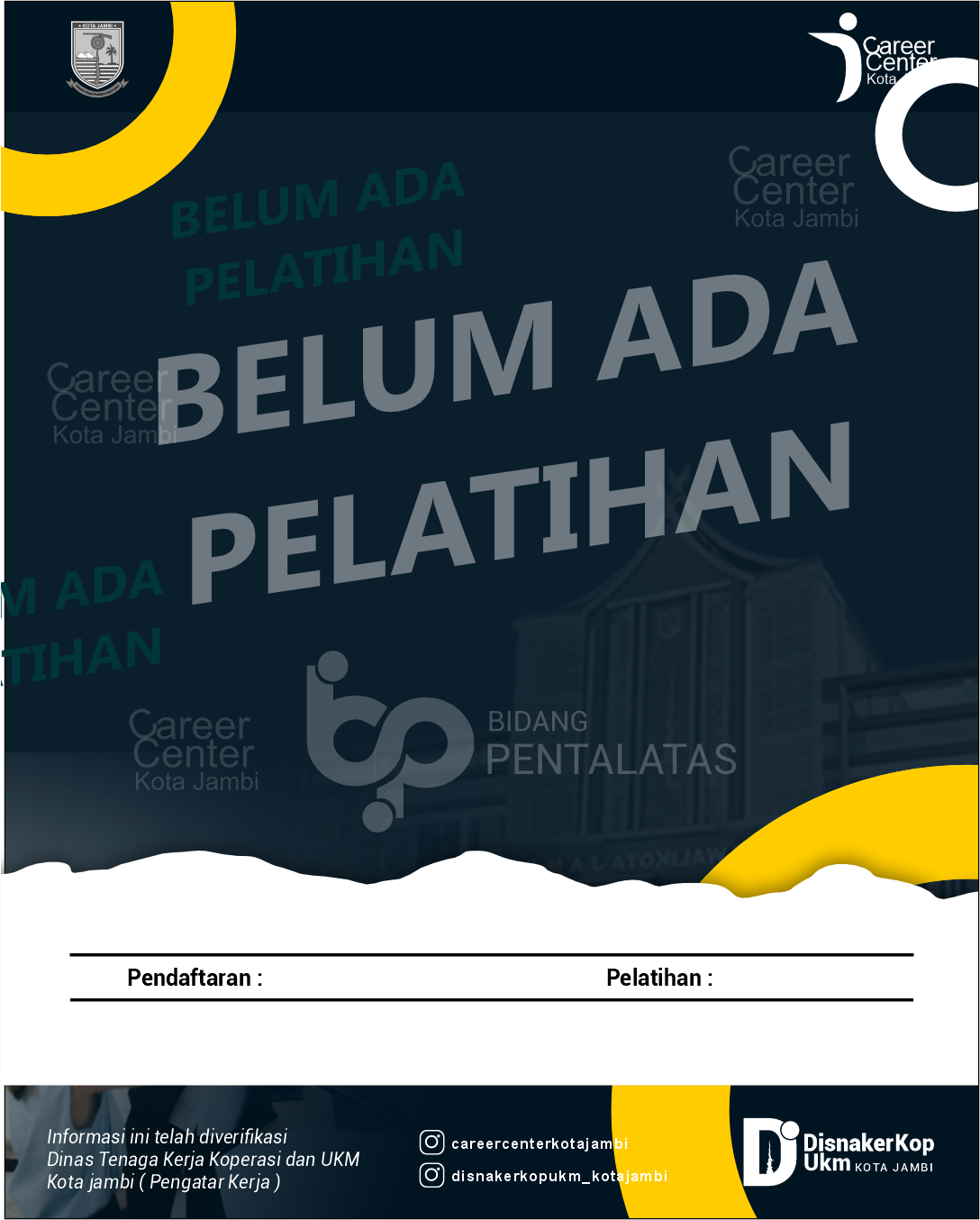 Flyer Pelatihan
