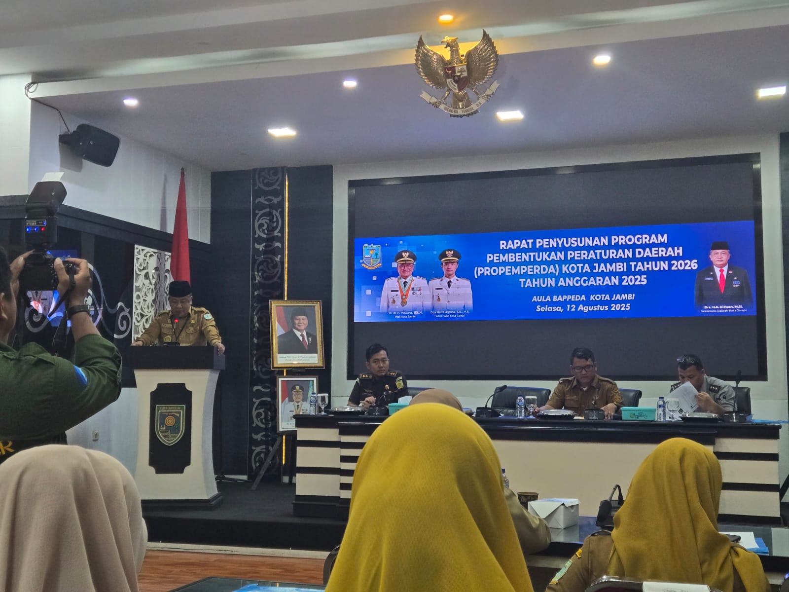 Rapat PROPEMPERDA Kota Jambi Tahun 2026
