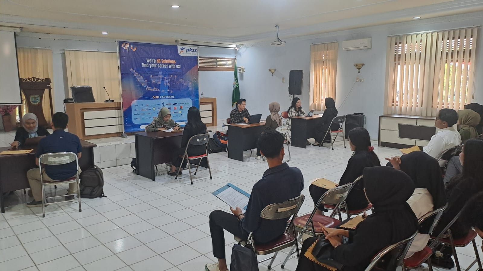 Dinas Tenaga Kerja, Koperasi, dan UKM Kota Jambi Fasilitasi Rekrutmen PT Prima Karya Sarana Sejahtera