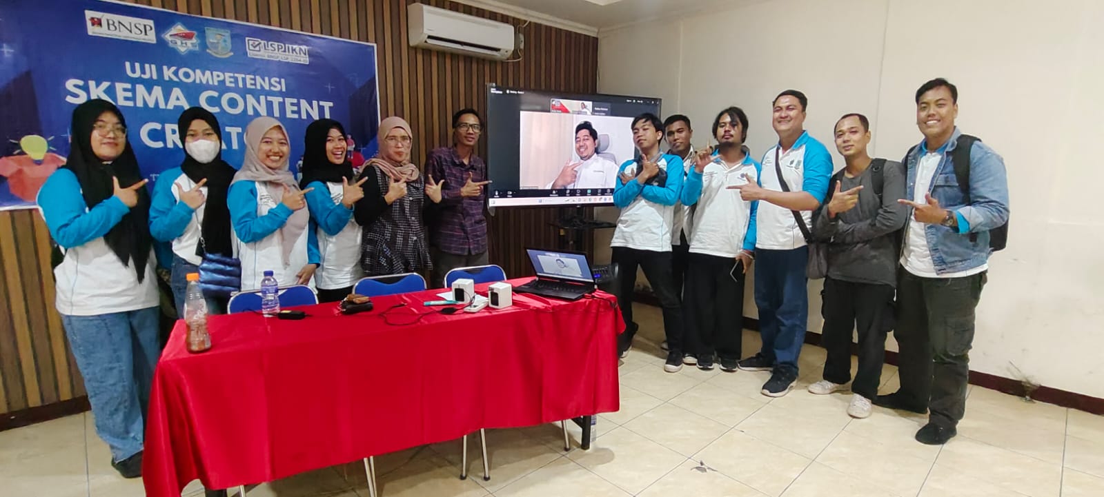 Membuka Kegiatan UJI KOMPETENSI SKEMA CONTENT CREATOR